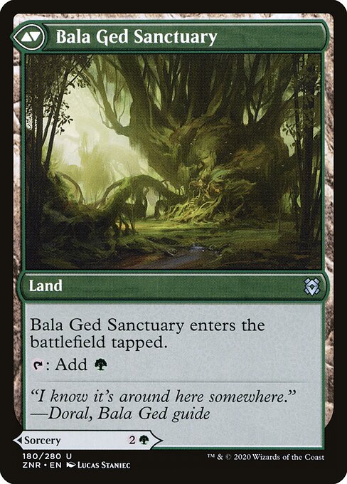 Bala Ged Recovery // Bala Ged Sanctuary (back face)