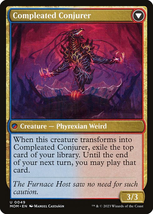 Captive Weird // Compleated Conjurer (back face)