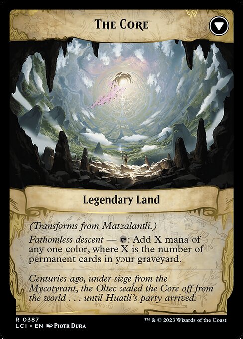 Matzalantli, the Great Door // The Core (back face)