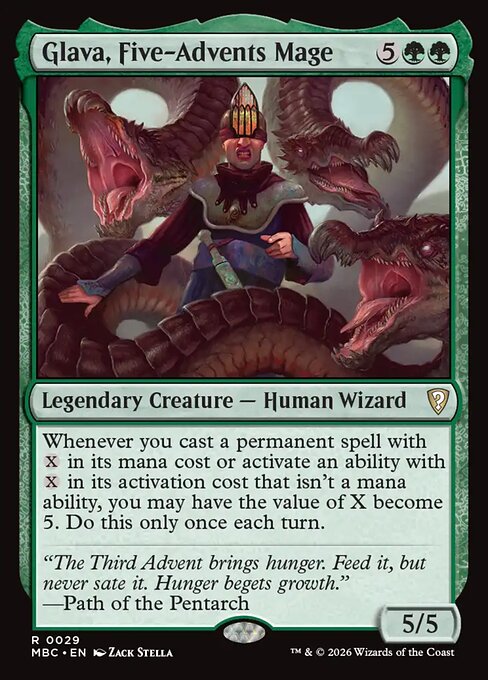 Glava, Five-Advents Mage