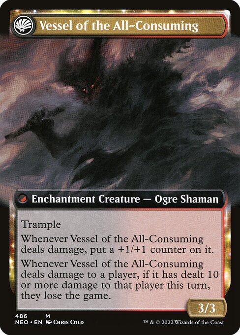Hidetsugu Consumes All // Vessel of the All-Consuming (back face)