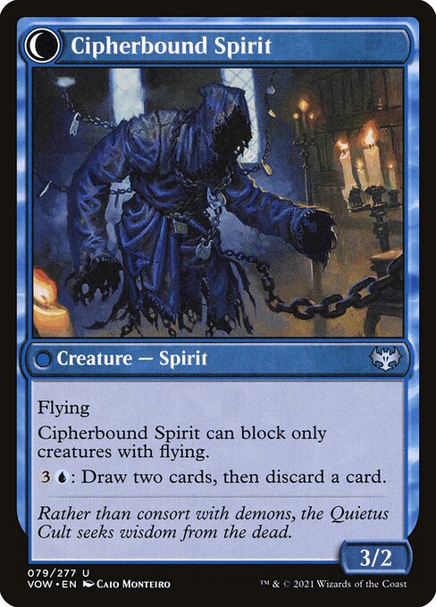 Soulcipher Board // Cipherbound Spirit (back face)