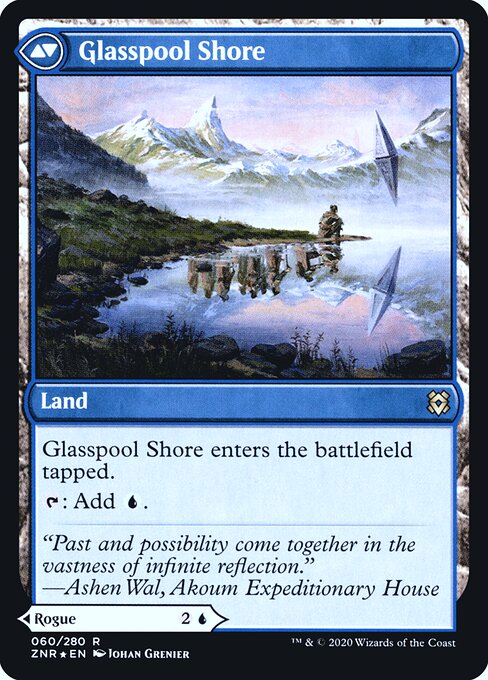 Glasspool Mimic // Glasspool Shore (back face)