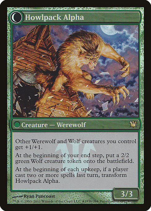 Mayor of Avabruck // Howlpack Alpha (back face)