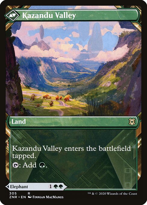 Kazandu Mammoth // Kazandu Valley (back face)