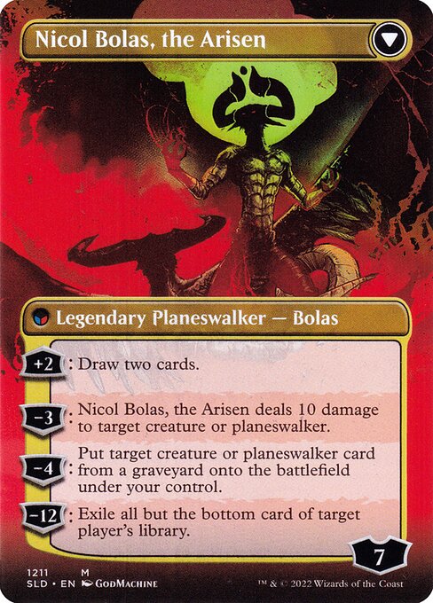 Nicol Bolas, the Ravager // Nicol Bolas, the Arisen (back face)