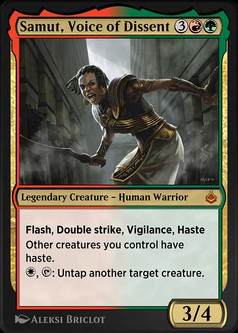 Samut, Voice of Dissent