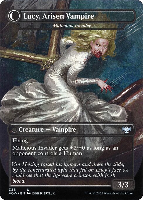 Innocent Traveler // Malicious Invader (back face)