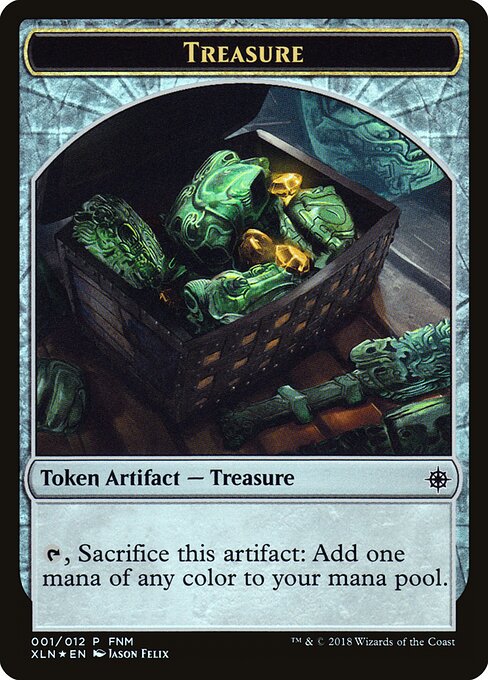 Merfolk // Treasure (back face)