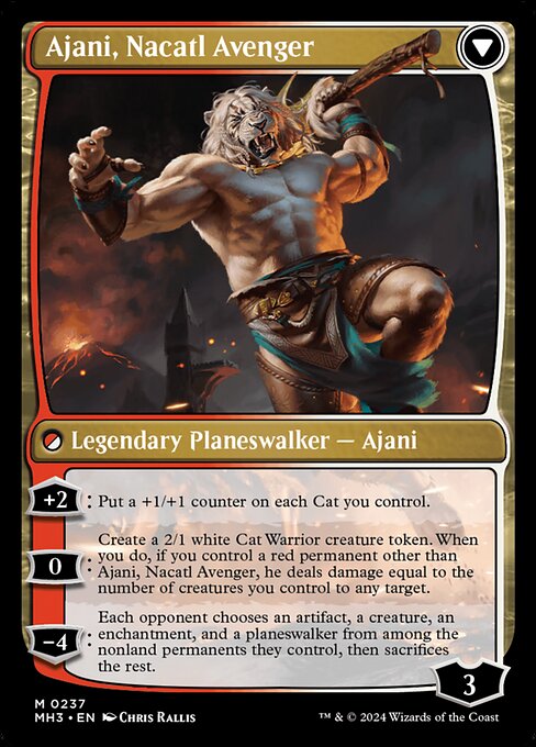 Ajani, Nacatl Pariah // Ajani, Nacatl Avenger (back face)