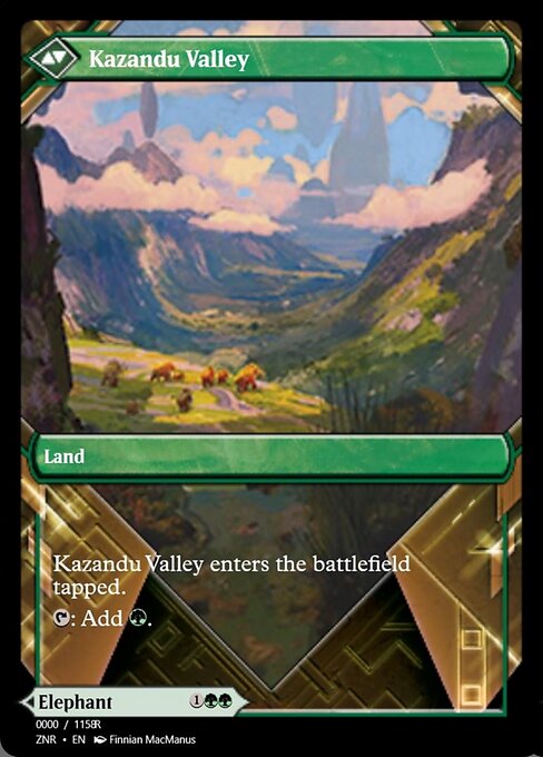 Kazandu Mammoth // Kazandu Valley (back face)