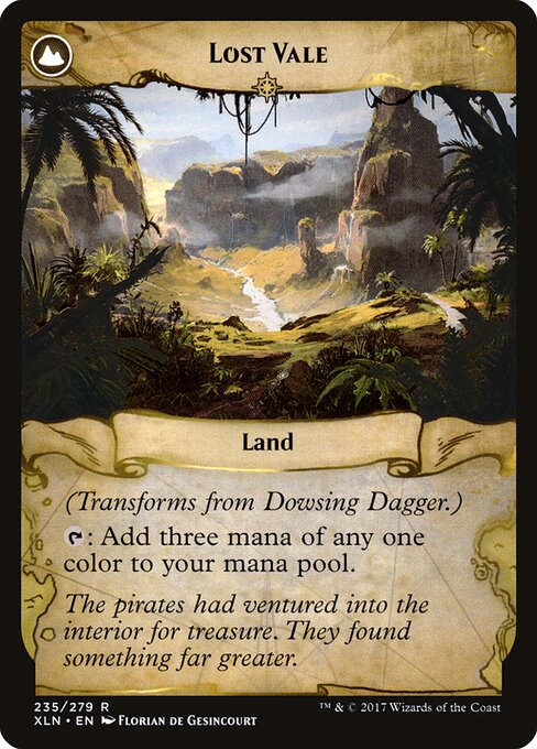 Dowsing Dagger // Lost Vale (back face)