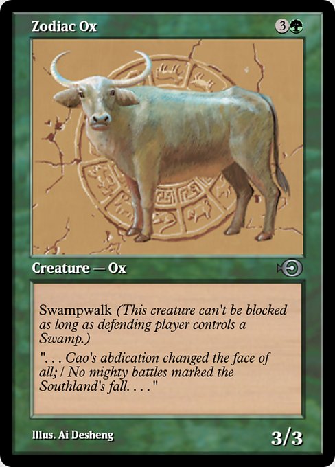 Zodiac Ox
