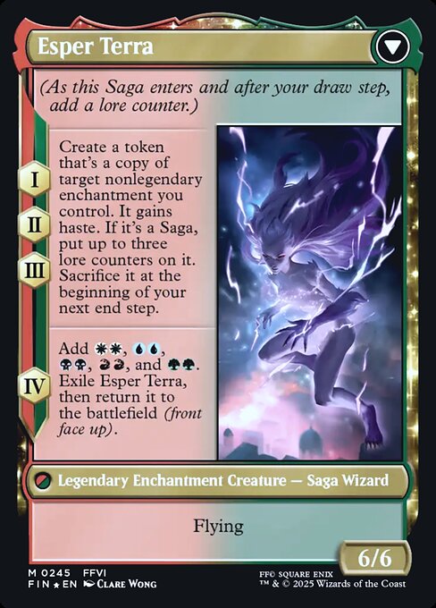 Terra, Magical Adept // Esper Terra (back face)