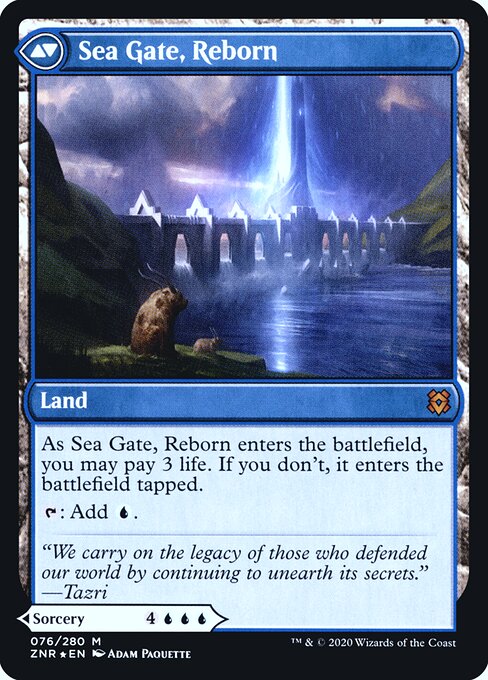 Sea Gate Restoration // Sea Gate, Reborn (back face)