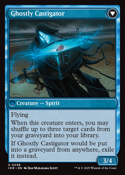 Covetous Castaway // Ghostly Castigator (back face)
