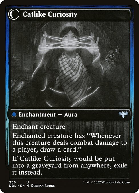 Mischievous Catgeist // Catlike Curiosity (back face)
