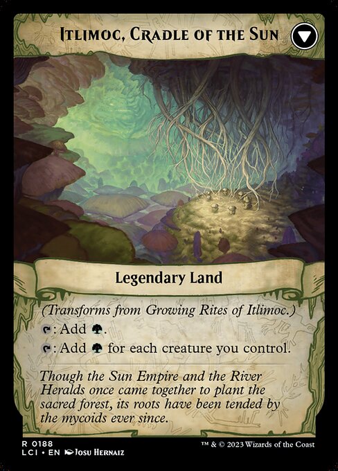 Growing Rites of Itlimoc // Itlimoc, Cradle of the Sun (back face)