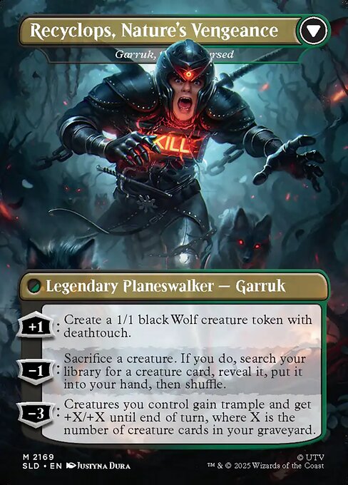 Garruk Relentless // Garruk, the Veil-Cursed (back face)