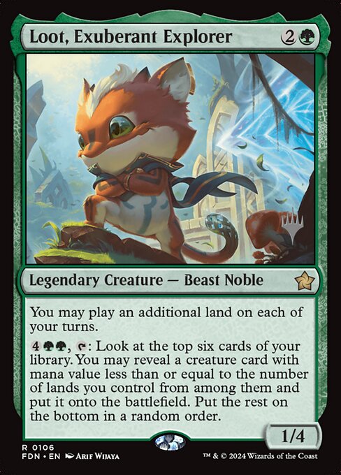 Loot, Exuberant Explorer