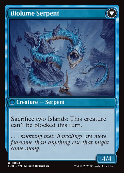 Biolume Egg // Biolume Serpent (back face)