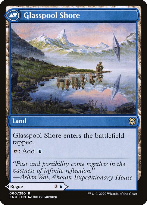 Glasspool Mimic // Glasspool Shore (back face)