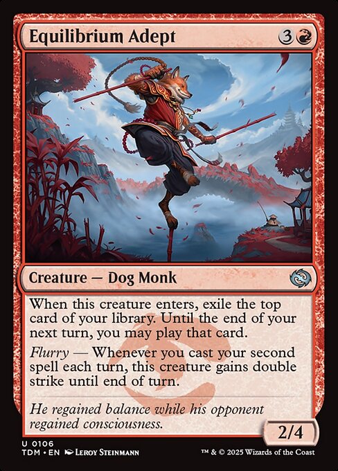 Equilibrium Adept