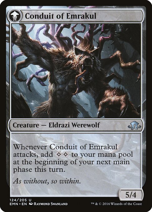 Conduit of Storms // Conduit of Emrakul (back face)