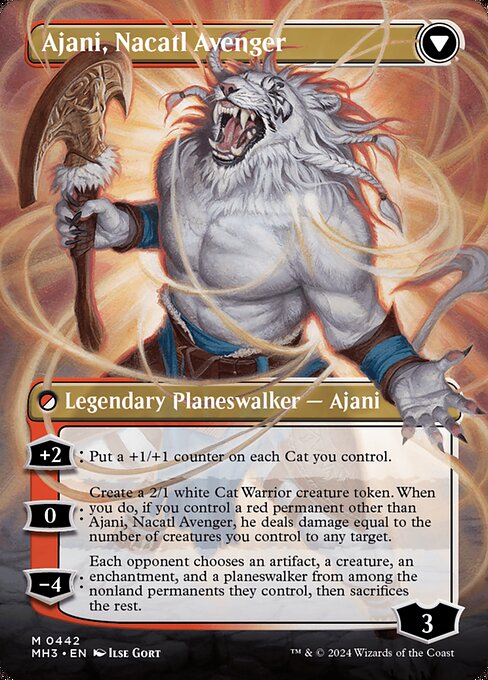 Ajani, Nacatl Pariah // Ajani, Nacatl Avenger (back face)