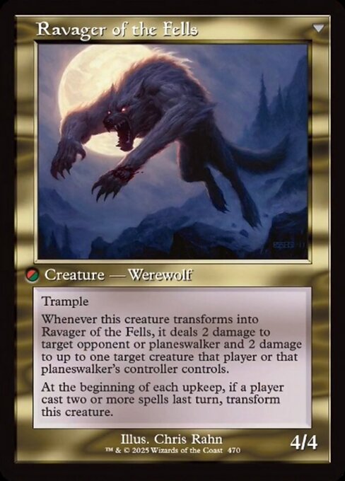 Huntmaster of the Fells // Ravager of the Fells (back face)