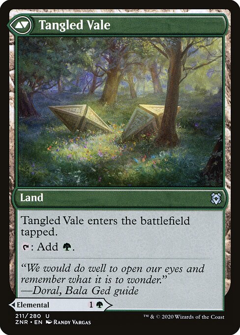 Tangled Florahedron // Tangled Vale (back face)