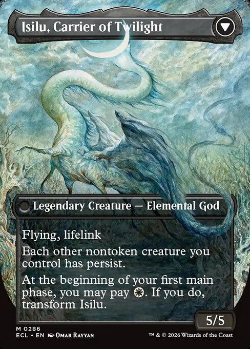 Eirdu, Carrier of Dawn // Isilu, Carrier of Twilight (back face)