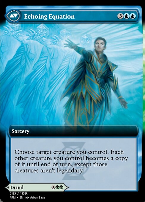 Augmenter Pugilist // Echoing Equation (back face)