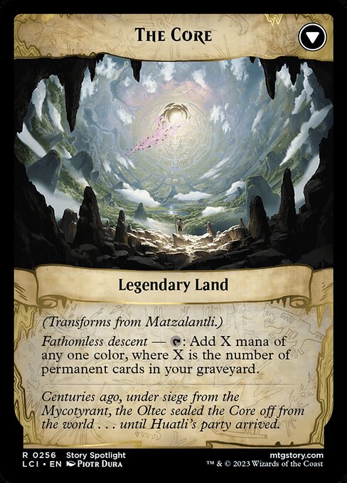 Matzalantli, the Great Door // The Core (back face)