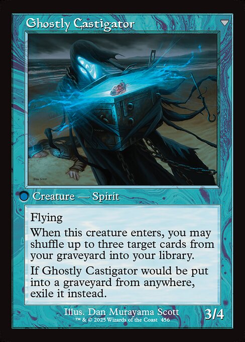 Covetous Castaway // Ghostly Castigator (back face)