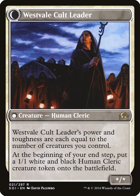 Hanweir Militia Captain // Westvale Cult Leader (back face)