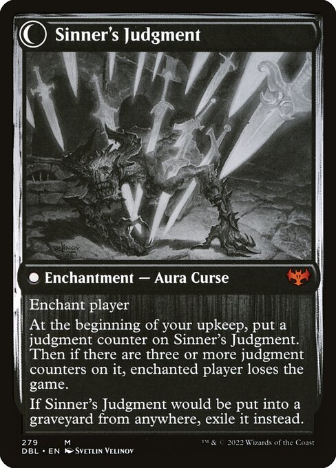 Faithbound Judge // Sinner's Judgment (back face)