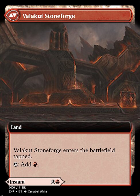 Valakut Awakening // Valakut Stoneforge (back face)