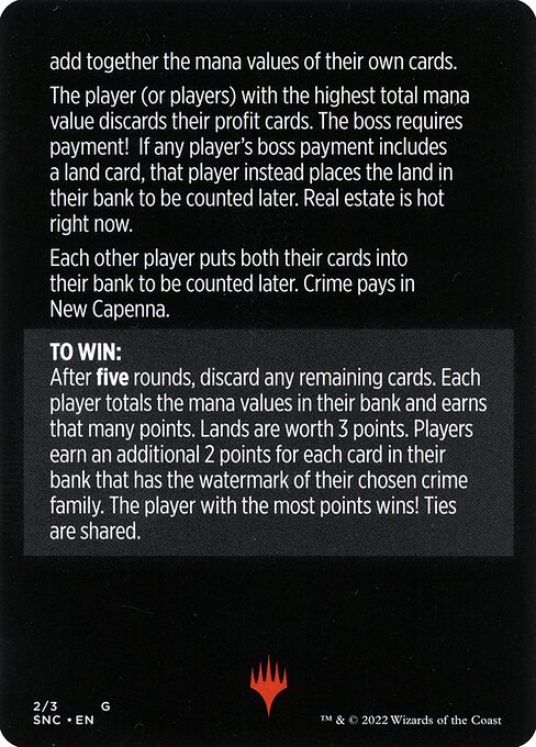 Demon's Due (minigame) // Demon's Due (cont'd) (back face)