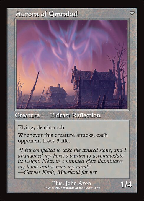 Cryptolith Fragment // Aurora of Emrakul (back face)