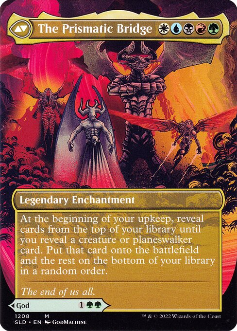 Esika, God of the Tree // The Prismatic Bridge (back face)