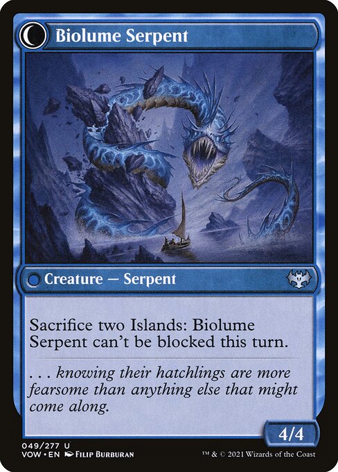 Biolume Egg // Biolume Serpent (back face)
