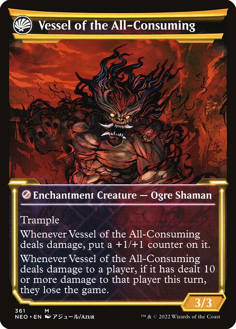 Hidetsugu Consumes All // Vessel of the All-Consuming (back face)