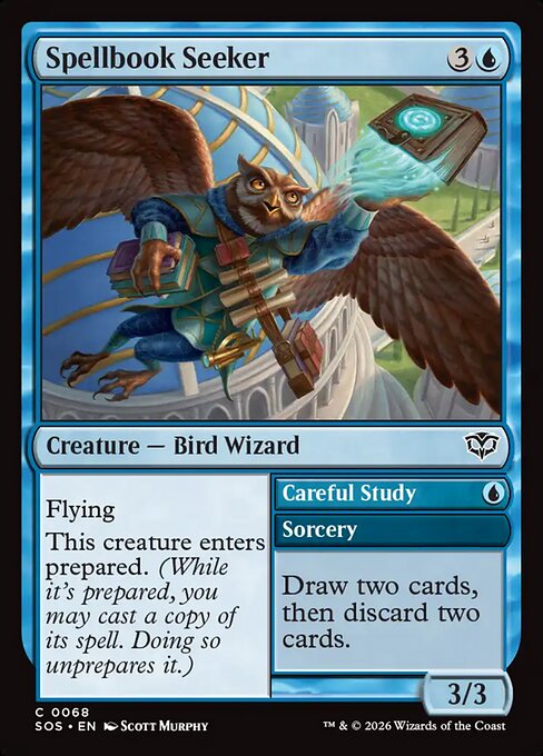 Spellbook Seeker // Careful Study