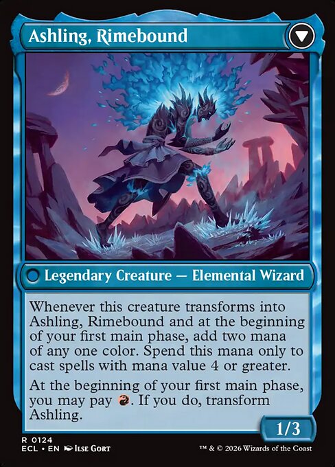 Ashling, Rekindled // Ashling, Rimebound (back face)