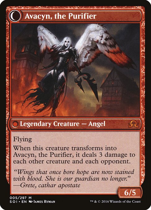 Archangel Avacyn // Avacyn, the Purifier (back face)