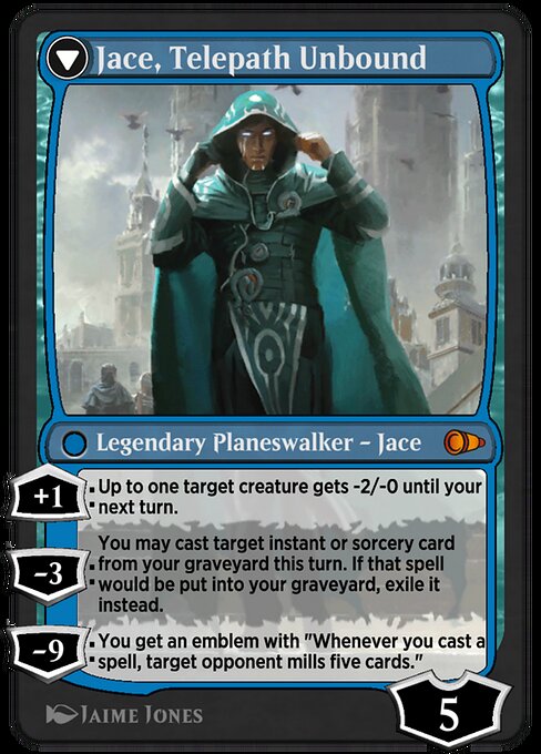 Jace, Vryn's Prodigy // Jace, Telepath Unbound (back face)