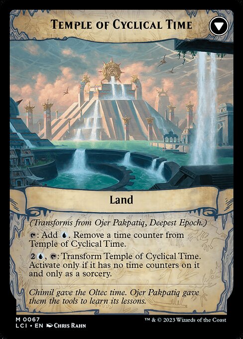 Ojer Pakpatiq, Deepest Epoch // Temple of Cyclical Time (back face)