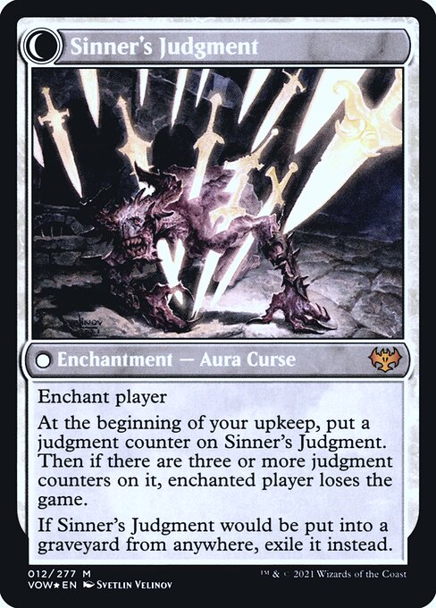 Faithbound Judge // Sinner's Judgment (back face)