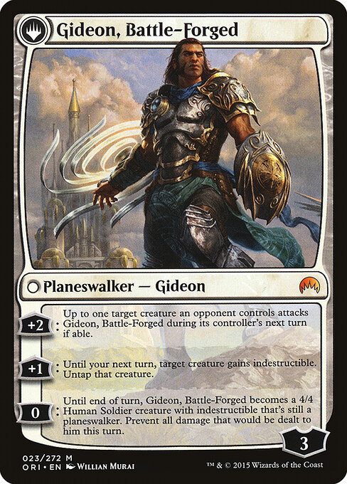 Kytheon, Hero of Akros // Gideon, Battle-Forged (back face)